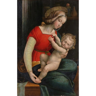 Madonna and Child - Defendente Ferrari — artwork view