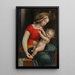Madonna and Child - Defendente Ferrari — framed artwork on a wall