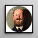 Degn Brndum - Christian Krohg — framed artwork on a wall