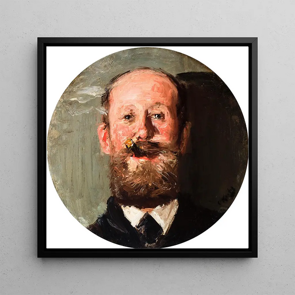 Degn Brndum - Christian Krohg — framed artwork on a wall