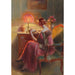 Reproduction of the painting Blowing Bubbles - Delphin Enjolras