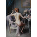 Female nude painting in French - Delphin Enjolras — artwork view