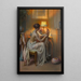 La Connaisseuse - Delphin Enjolras — framed artwork on a wall