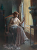 Dame au boudoir - Delphin Enjolras — artwork view