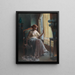 Dame au boudoir - Delphin Enjolras — framed artwork on a wall