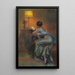 Reproduction of the painting The Novel - Delphin Enjolras