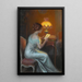 Reproduction of the painting Rêverie - Delphin Enjolras
