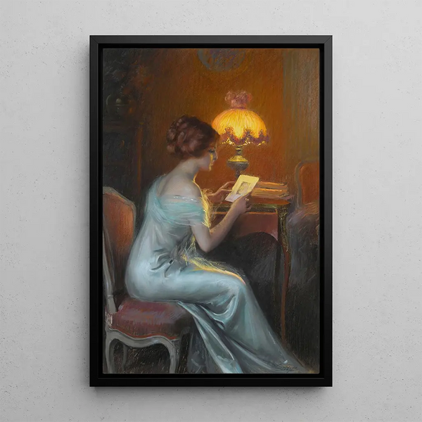 Reproduction of the painting Rêverie - Delphin Enjolras