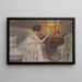 La petite statue - Delphin Enjolras — framed artwork on a wall
