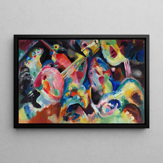 Improvised Deluge - Wassily Kandinsky | Art print Painting Wall decoration poster copy