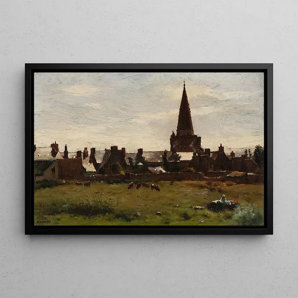 Larmor - Dennis Miller Bunker — framed artwork on a wall