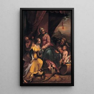 Reproduction of the painting Marriage mystique de Sainte Catherine - Denys Calvaert