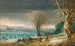 Winter Landscape Painting - Denys van Alsloot — artwork view