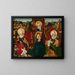 Sainte Parenté - Derick Baegert — framed artwork on a wall