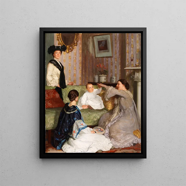 The Jewel - Dermod O'Brien — framed artwork on a wall