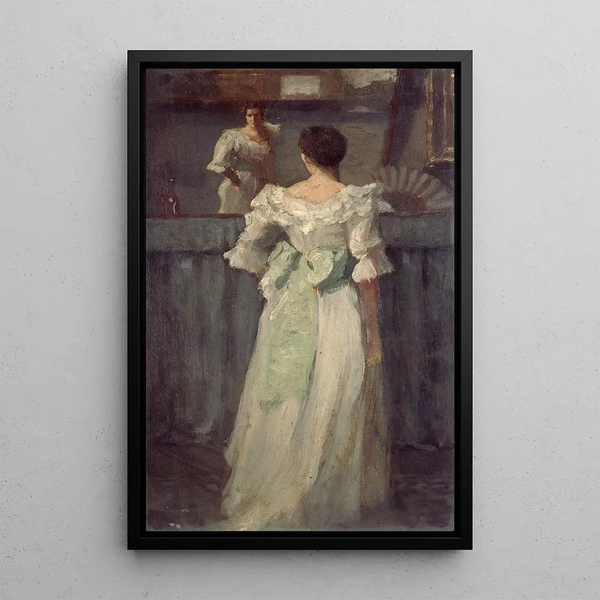 Reproduction of the painting La Robe blanche - Dermod O'Brien