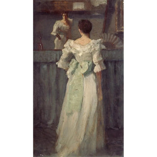 Reproduction of the painting La Robe blanche - Dermod O'Brien