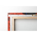 Reproduction of the painting of Dark Heads on Red Background - Christian Rohlfs
