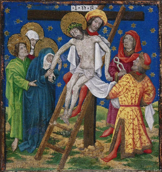 Descente de la Croix - Maître de Cologne de 1458