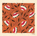Floral design painting for printed textile - Anonymous — artwork view