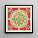 Design for a decorative panel for the July festival architecture - Anonymous — wall display of the artwork