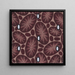 Reproduction of the painting Design textile with scattered ovals - Anonymous