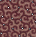 Reproduction of the painting Design textile of scattered beads on a background of intertwined branches - Anonymous