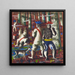Drawing preparatory for entering the forest - Cândido Portinari — wall display of the artwork