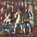 Drawing preparatory for entering the forest - Cândido Portinari — displayed in an interior
