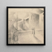 Original Drawings 25 - Viking Eggeling — framed artwork on a wall