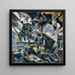 Destin dédié à ma première femme - Fritz Baumann — framed artwork on a wall