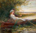 Deux Figures dans un Bateau - Charles James Lewis — artwork view