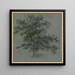 Two Trees - Johann Jacob Dorner — framed artwork on a wall