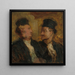 Two Lawyers - Honoré Daumier — framed artwork on a wall