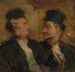 Two Lawyers - Honoré Daumier — artwork view