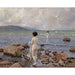 Reproduction of the painting Two Bathers on a Rocky Beach - Paul Fischer