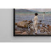 Reproduction of the painting Two Bathers on a Rocky Beach - Paul Fischer