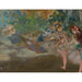 Reproduction of the painting Two dancers on stage - Edgar Degas