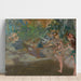 Reproduction of the painting Two dancers on stage - Edgar Degas