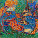 Two Girls Playing with Cats - Ernst Ludwig Kirchner — artwork view