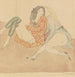 Two Young Girls on the Ground - Jules Pascin — artwork view