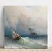 Reproduction of the painting Two ships at sea - Ivan Konstantinovich Aivazovsky