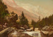Mountain landscape painting with stream - DeWitt Clinton Boutelle — artwork view