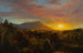 Sunset in the Catskills - DeWitt Clinton Boutelle — artwork view