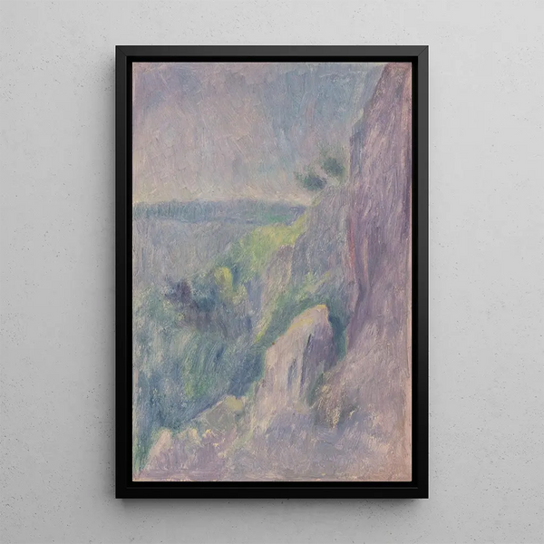 Landscape II - Dezider Czader — framed artwork on a wall