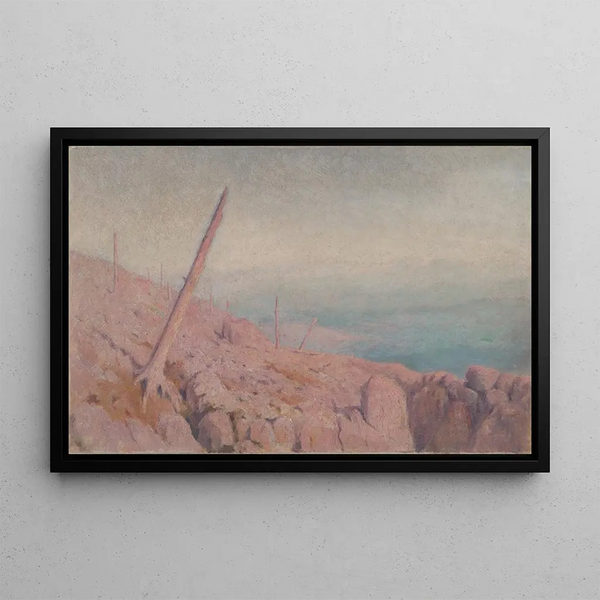 Chablis Painting - Dezider Czader — framed artwork on a wall