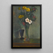 Nature morte avec des fleurs - Dezső Czigány — framed artwork on a wall