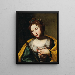 Sainte Agathe - Diana de Rosa — framed artwork on a wall