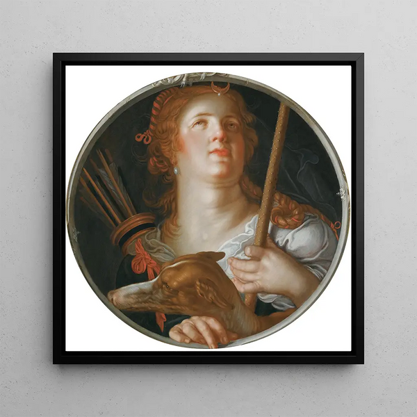 Diane - Joachim Wtewael — framed artwork on a wall