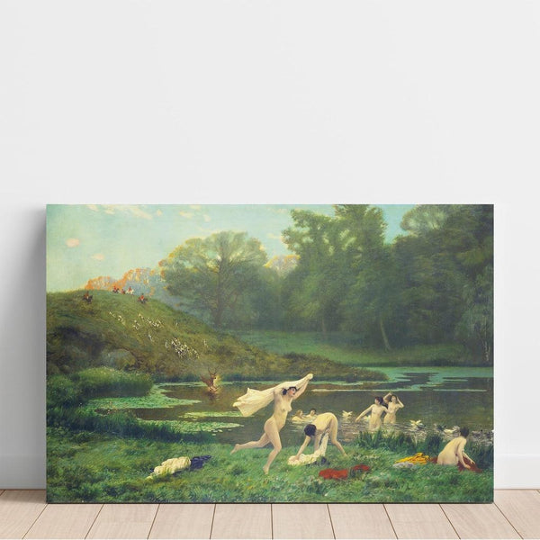 Reproduction of the painting Diane and Actaeon Painting - Jean-Léon Gérôme